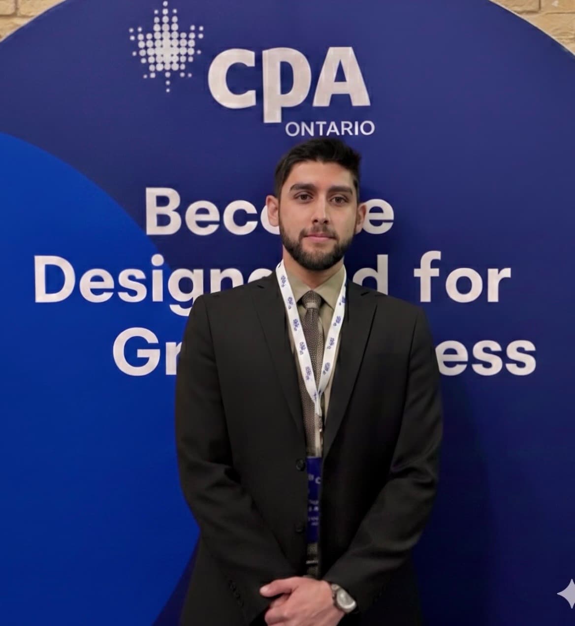 Sami Qureshi at CPA Ontario event